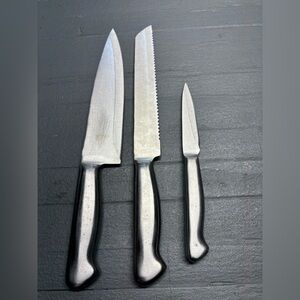 Set of 3 Kitchen Knives